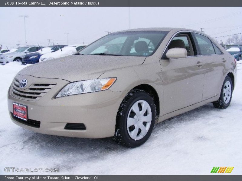 Desert Sand Metallic / Bisque 2009 Toyota Camry LE