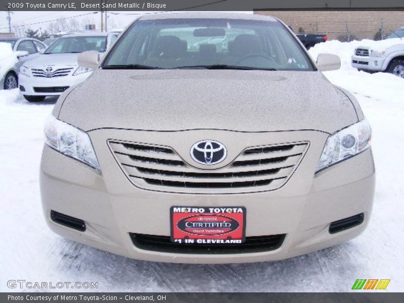 Desert Sand Metallic / Bisque 2009 Toyota Camry LE