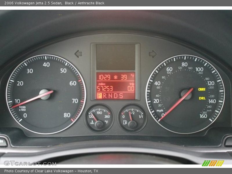Black / Anthracite Black 2006 Volkswagen Jetta 2.5 Sedan