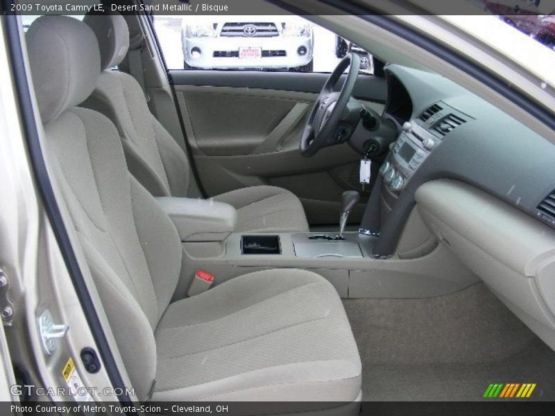 Desert Sand Metallic / Bisque 2009 Toyota Camry LE