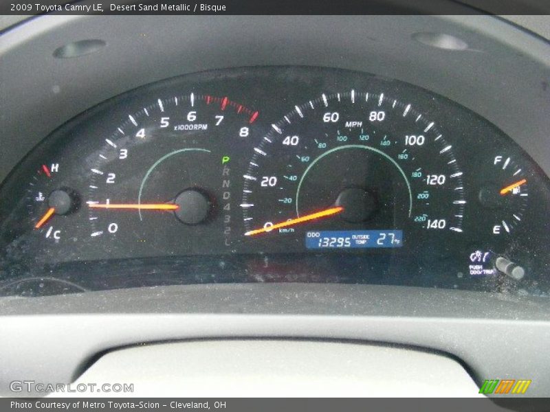 Desert Sand Metallic / Bisque 2009 Toyota Camry LE