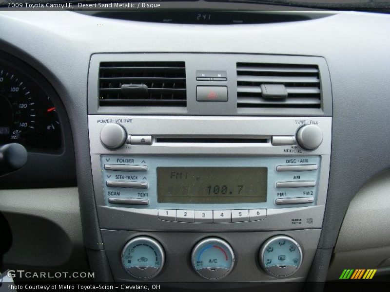 Desert Sand Metallic / Bisque 2009 Toyota Camry LE