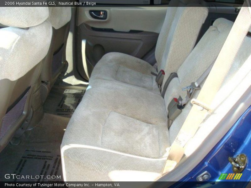 Nautical Blue / Beige 2006 Hyundai Santa Fe GLS