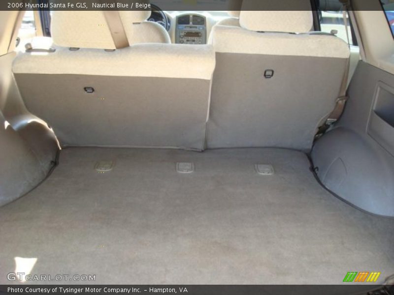 Nautical Blue / Beige 2006 Hyundai Santa Fe GLS