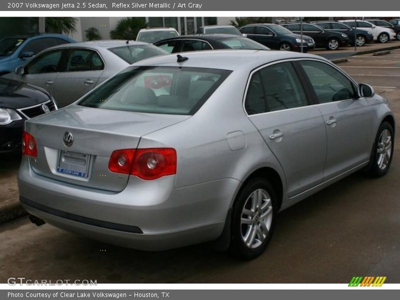 Reflex Silver Metallic / Art Gray 2007 Volkswagen Jetta 2.5 Sedan