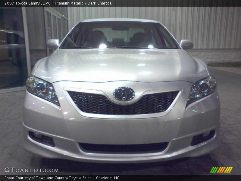 Titanium Metallic / Dark Charcoal 2007 Toyota Camry SE V6