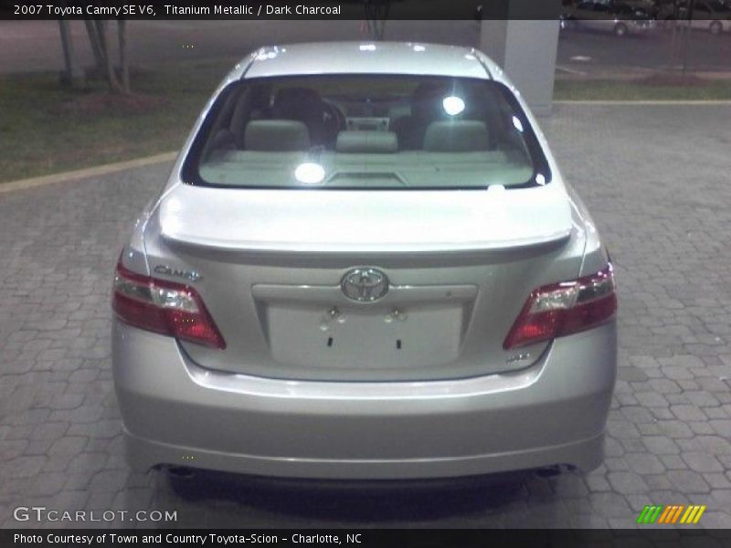 Titanium Metallic / Dark Charcoal 2007 Toyota Camry SE V6