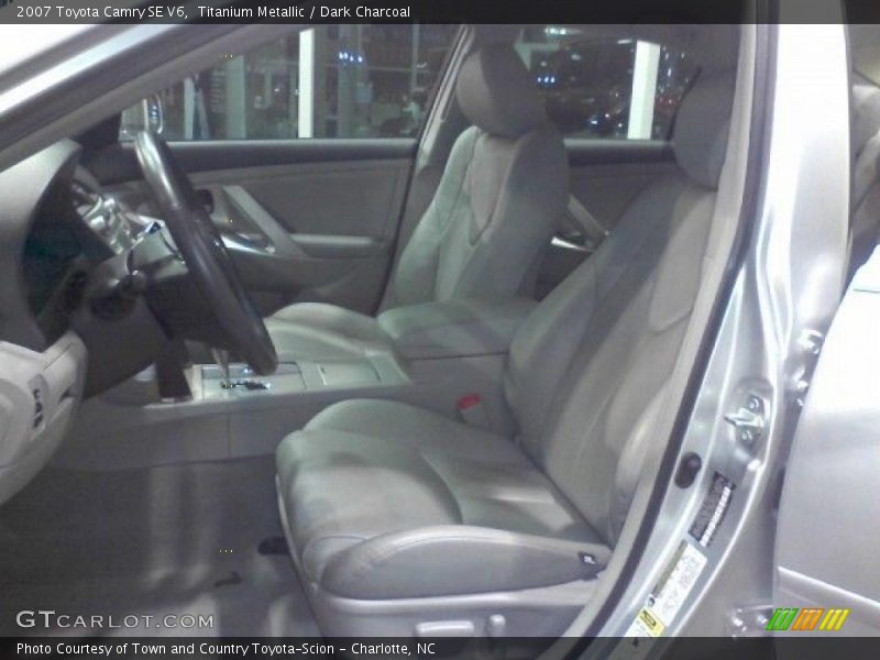 Titanium Metallic / Dark Charcoal 2007 Toyota Camry SE V6