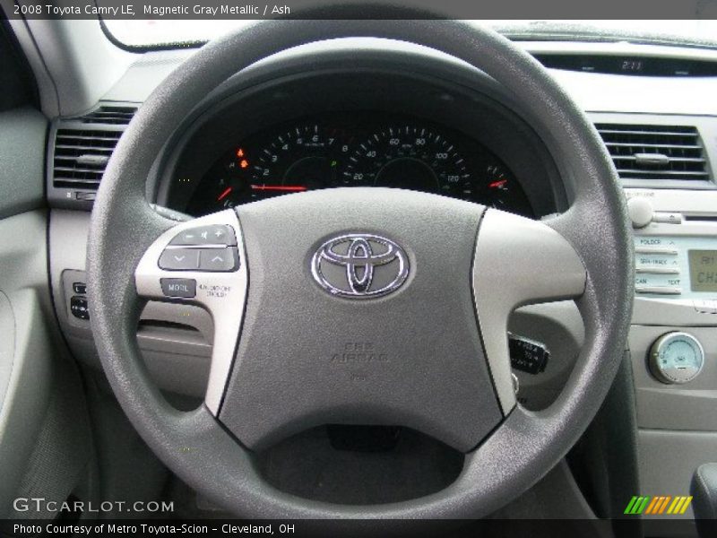 Magnetic Gray Metallic / Ash 2008 Toyota Camry LE