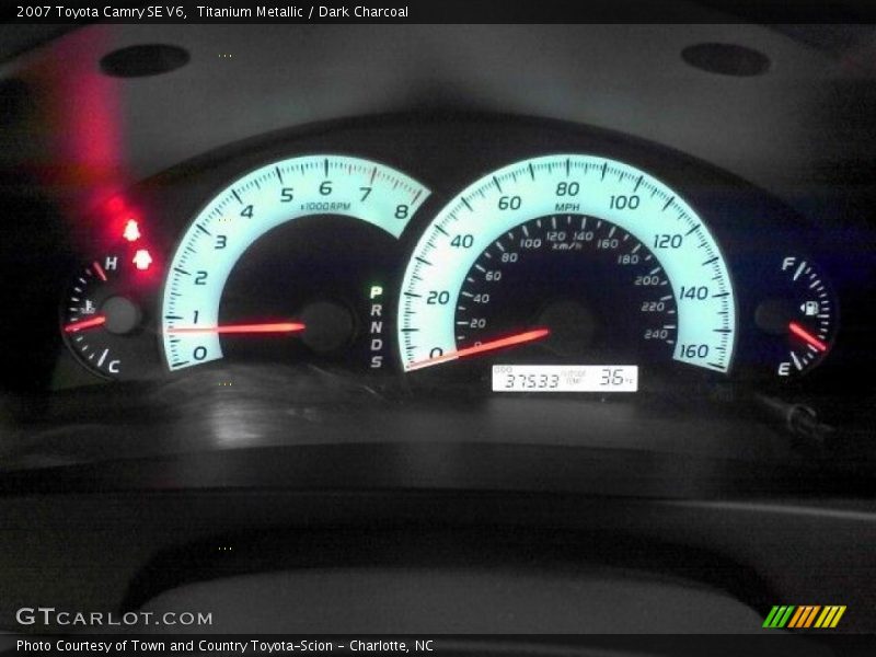 Titanium Metallic / Dark Charcoal 2007 Toyota Camry SE V6