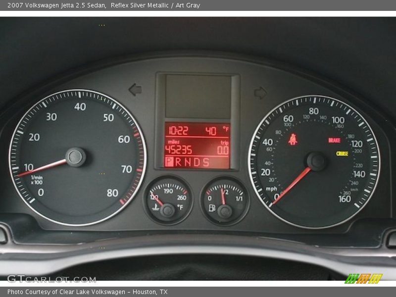 Reflex Silver Metallic / Art Gray 2007 Volkswagen Jetta 2.5 Sedan