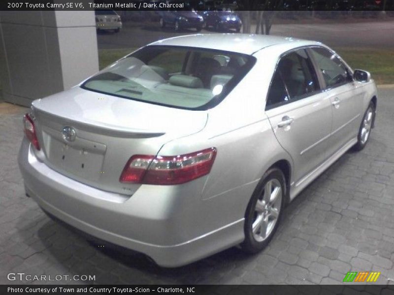 Titanium Metallic / Dark Charcoal 2007 Toyota Camry SE V6