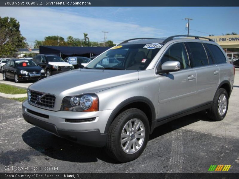 Silver Metallic / Sandstone 2008 Volvo XC90 3.2