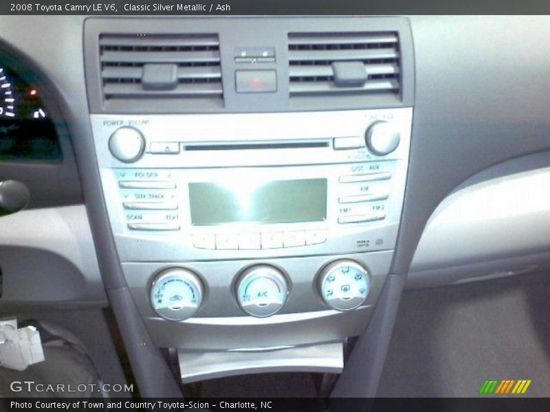 Classic Silver Metallic / Ash 2008 Toyota Camry LE V6