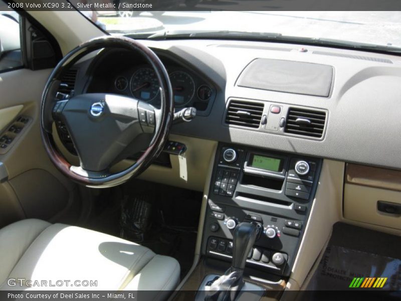 Silver Metallic / Sandstone 2008 Volvo XC90 3.2