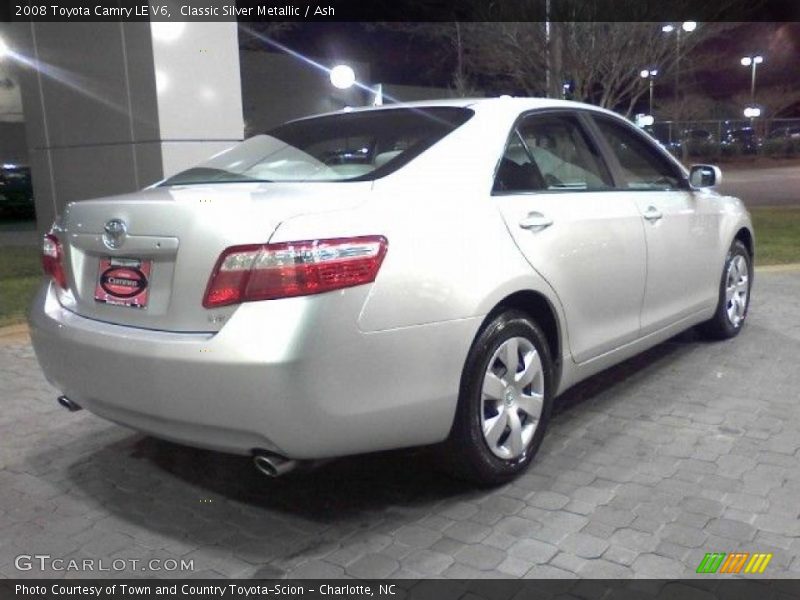 Classic Silver Metallic / Ash 2008 Toyota Camry LE V6