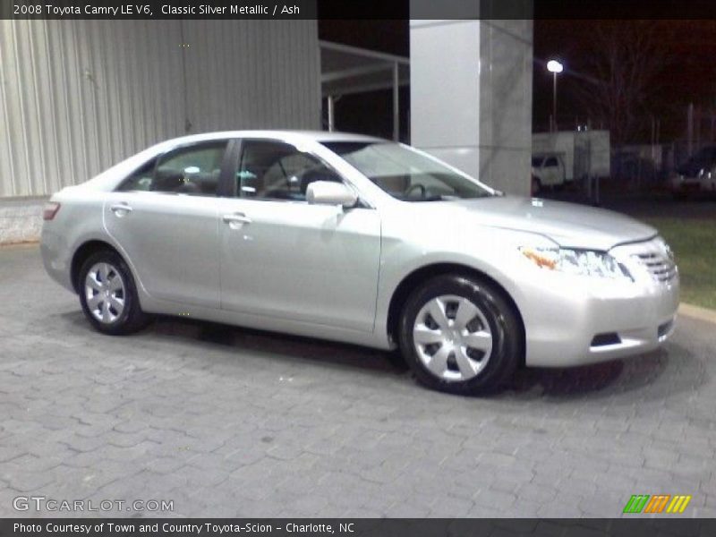 Classic Silver Metallic / Ash 2008 Toyota Camry LE V6