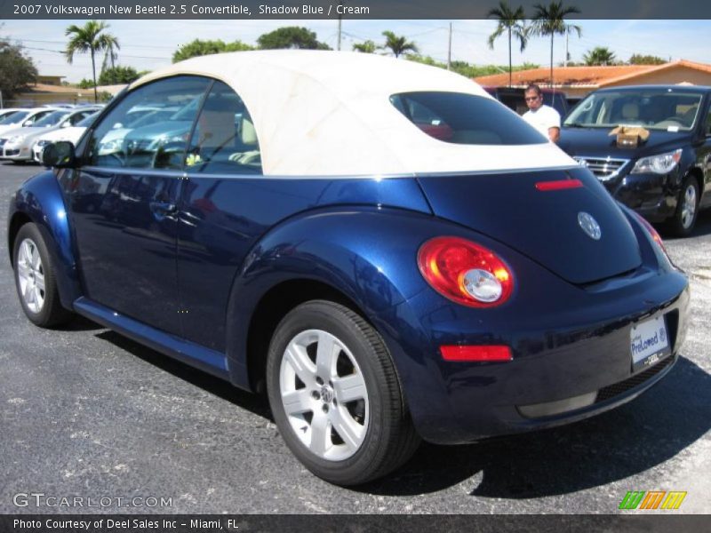 Shadow Blue / Cream 2007 Volkswagen New Beetle 2.5 Convertible