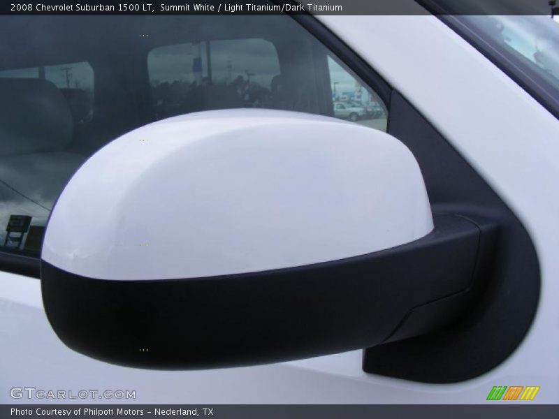 Summit White / Light Titanium/Dark Titanium 2008 Chevrolet Suburban 1500 LT
