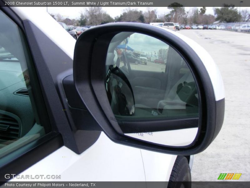 Summit White / Light Titanium/Dark Titanium 2008 Chevrolet Suburban 1500 LT