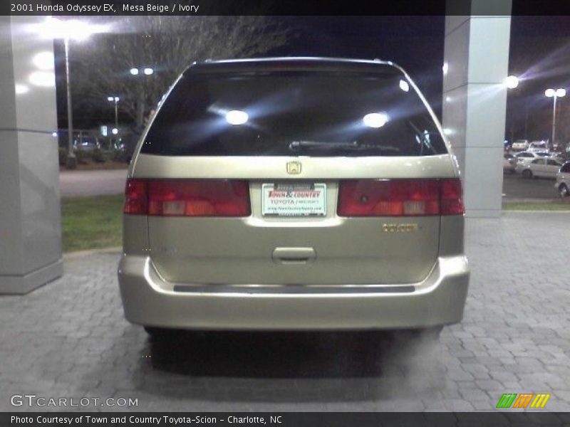 Mesa Beige / Ivory 2001 Honda Odyssey EX