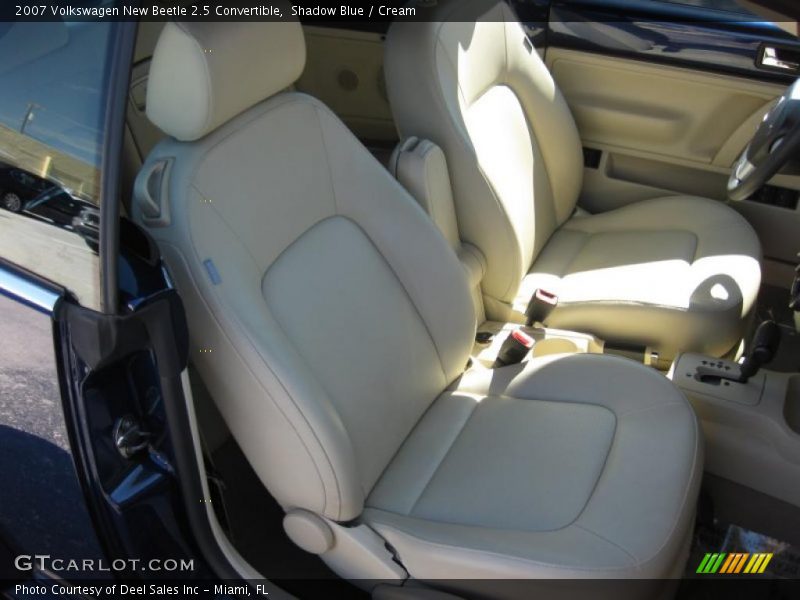 Shadow Blue / Cream 2007 Volkswagen New Beetle 2.5 Convertible