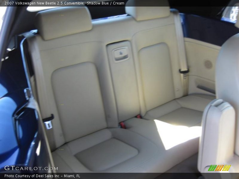 Shadow Blue / Cream 2007 Volkswagen New Beetle 2.5 Convertible