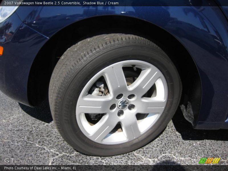 Shadow Blue / Cream 2007 Volkswagen New Beetle 2.5 Convertible