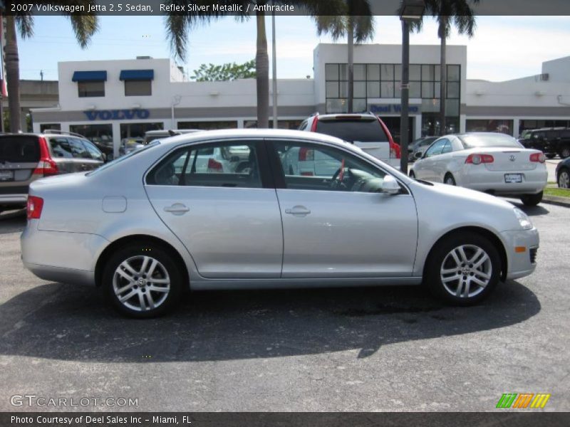 Reflex Silver Metallic / Anthracite 2007 Volkswagen Jetta 2.5 Sedan