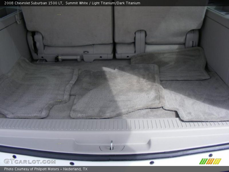Summit White / Light Titanium/Dark Titanium 2008 Chevrolet Suburban 1500 LT