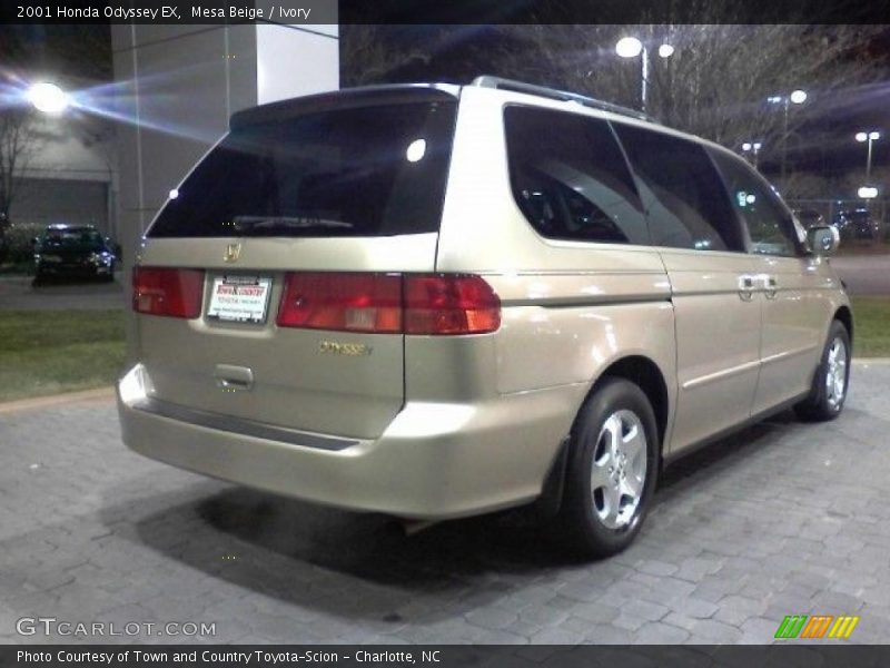 Mesa Beige / Ivory 2001 Honda Odyssey EX