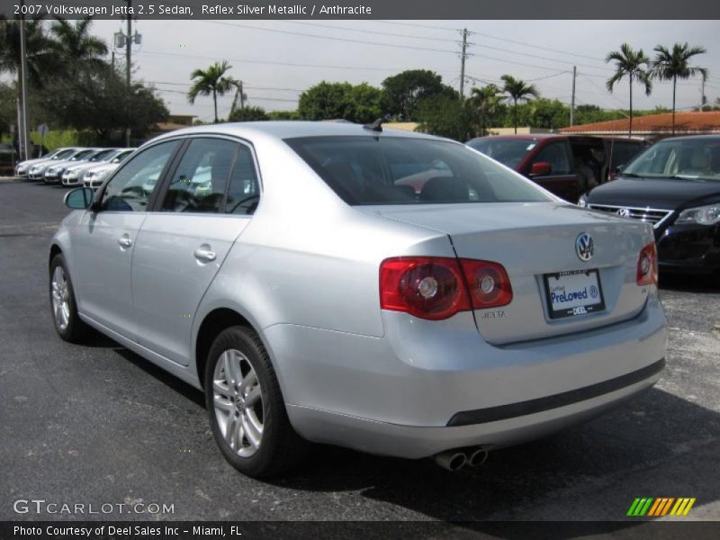 Reflex Silver Metallic / Anthracite 2007 Volkswagen Jetta 2.5 Sedan