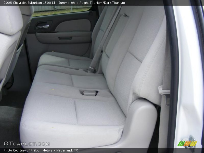 Summit White / Light Titanium/Dark Titanium 2008 Chevrolet Suburban 1500 LT