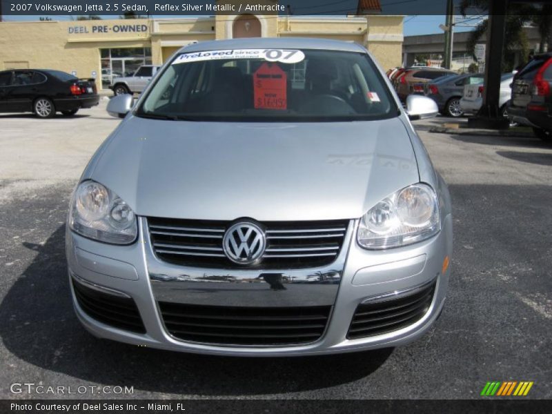 Reflex Silver Metallic / Anthracite 2007 Volkswagen Jetta 2.5 Sedan