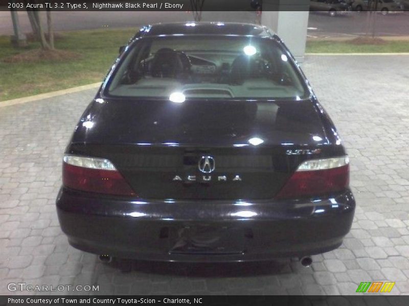 Nighthawk Black Pearl / Ebony 2003 Acura TL 3.2 Type S
