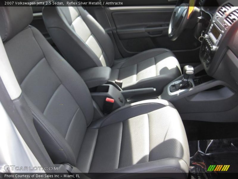 Reflex Silver Metallic / Anthracite 2007 Volkswagen Jetta 2.5 Sedan