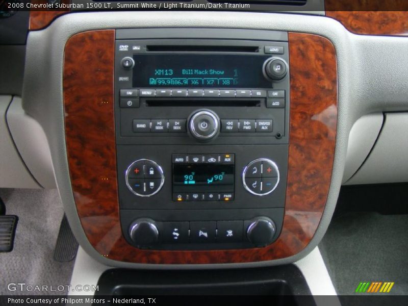 Summit White / Light Titanium/Dark Titanium 2008 Chevrolet Suburban 1500 LT