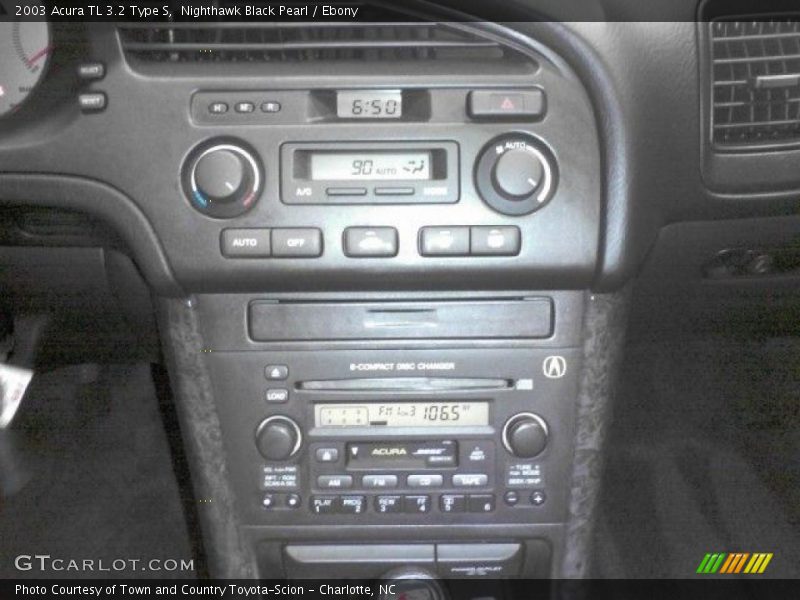 Nighthawk Black Pearl / Ebony 2003 Acura TL 3.2 Type S