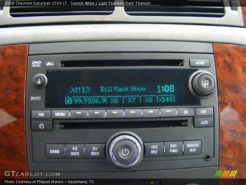 Summit White / Light Titanium/Dark Titanium 2008 Chevrolet Suburban 1500 LT