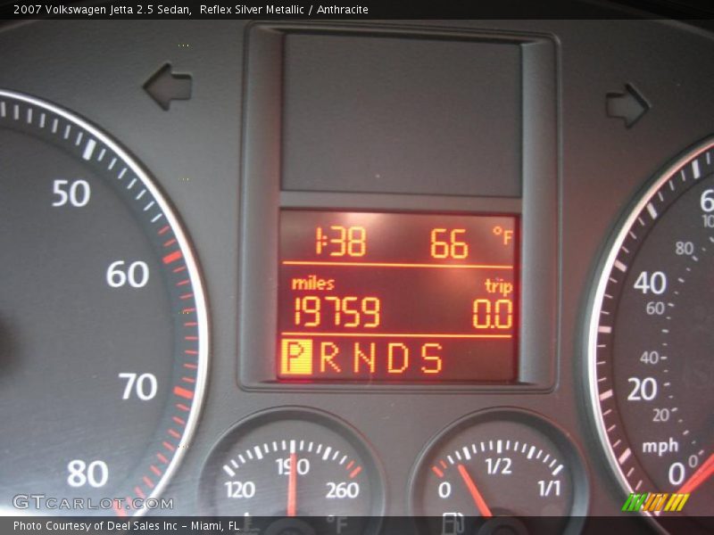 Reflex Silver Metallic / Anthracite 2007 Volkswagen Jetta 2.5 Sedan