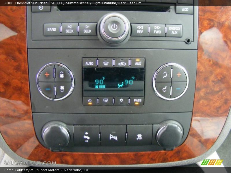 Summit White / Light Titanium/Dark Titanium 2008 Chevrolet Suburban 1500 LT