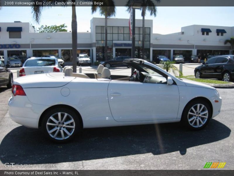 Candy White / Cornsilk Beige 2008 Volkswagen Eos 2.0T