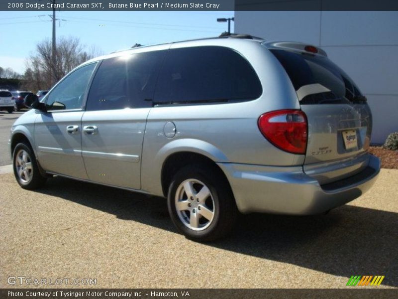 Butane Blue Pearl / Medium Slate Gray 2006 Dodge Grand Caravan SXT