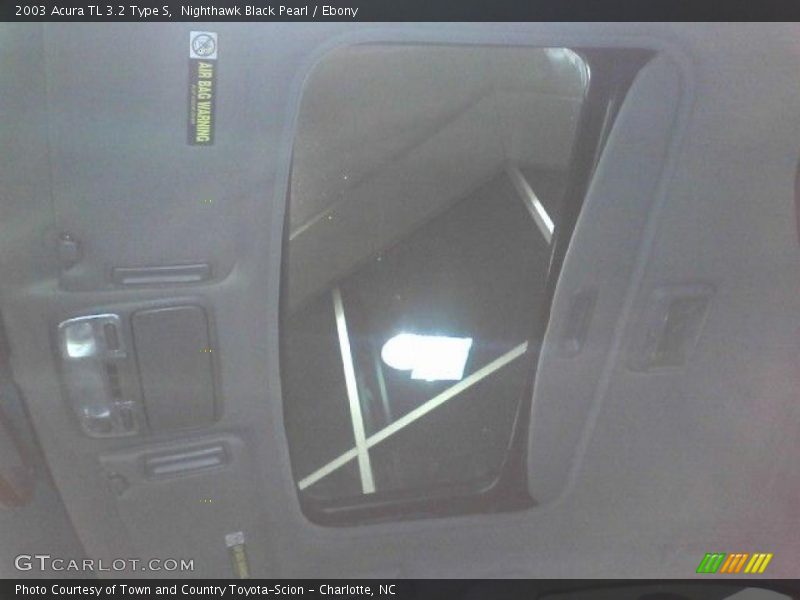 Nighthawk Black Pearl / Ebony 2003 Acura TL 3.2 Type S