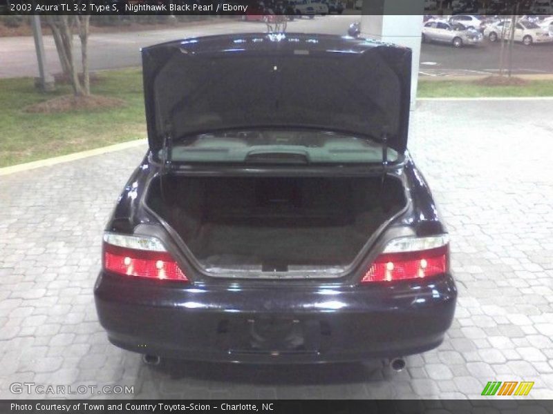 Nighthawk Black Pearl / Ebony 2003 Acura TL 3.2 Type S