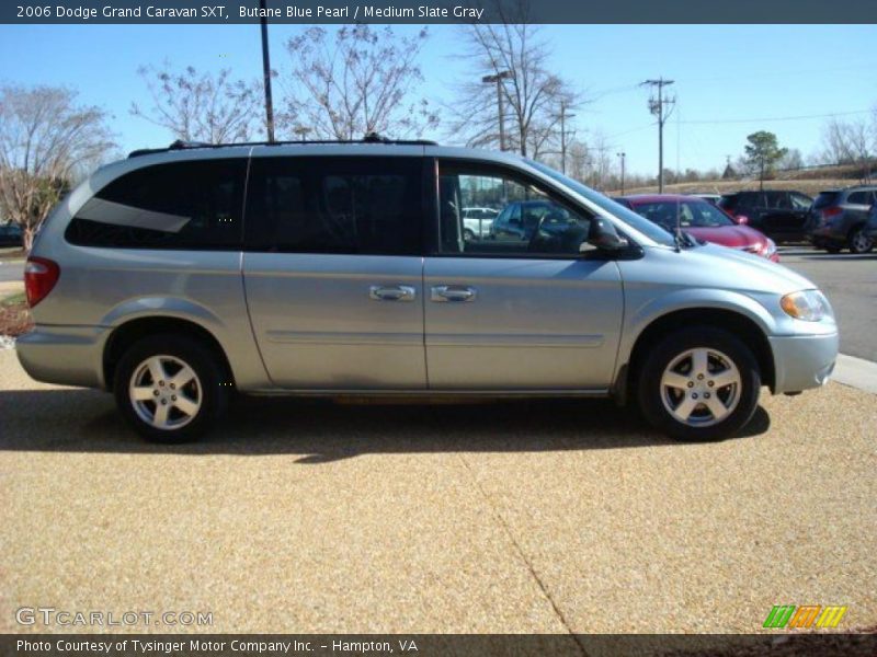 Butane Blue Pearl / Medium Slate Gray 2006 Dodge Grand Caravan SXT