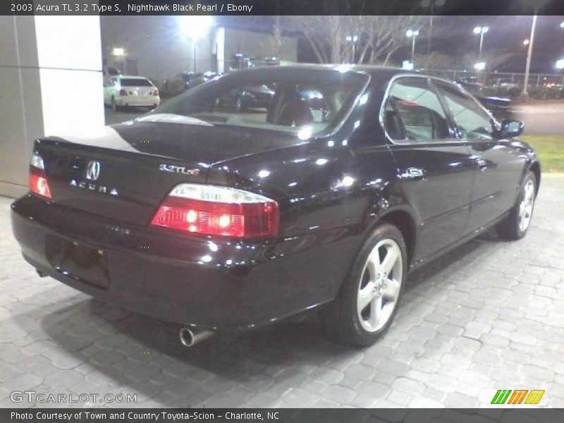 Nighthawk Black Pearl / Ebony 2003 Acura TL 3.2 Type S