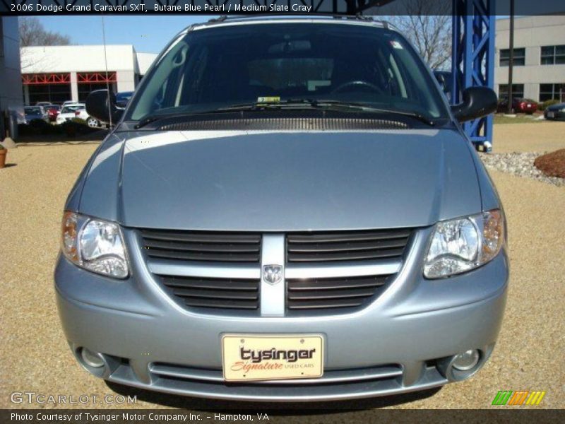 Butane Blue Pearl / Medium Slate Gray 2006 Dodge Grand Caravan SXT