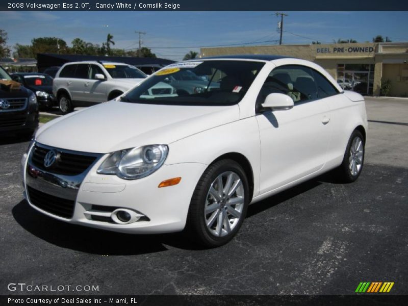 Candy White / Cornsilk Beige 2008 Volkswagen Eos 2.0T