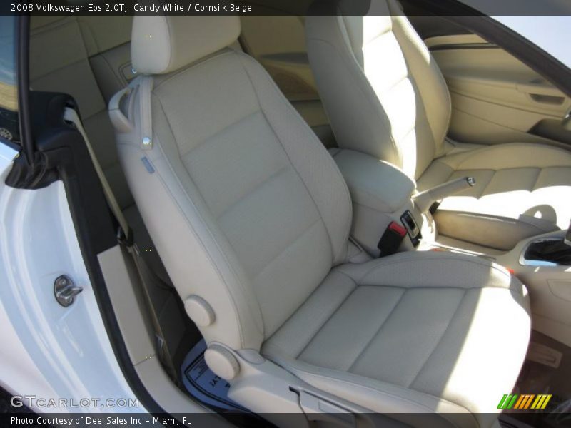 Candy White / Cornsilk Beige 2008 Volkswagen Eos 2.0T